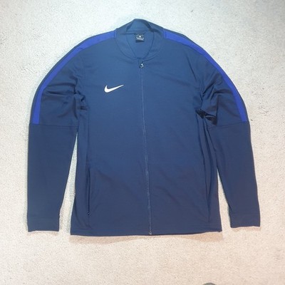 Navy Nike Trainingsjacke (XL) | Fußball Trackjacket | Mens Sports Wear