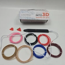 3D Printing Pen MYNT3D Super Drawing Set Art Tool with Filament Refills Tested