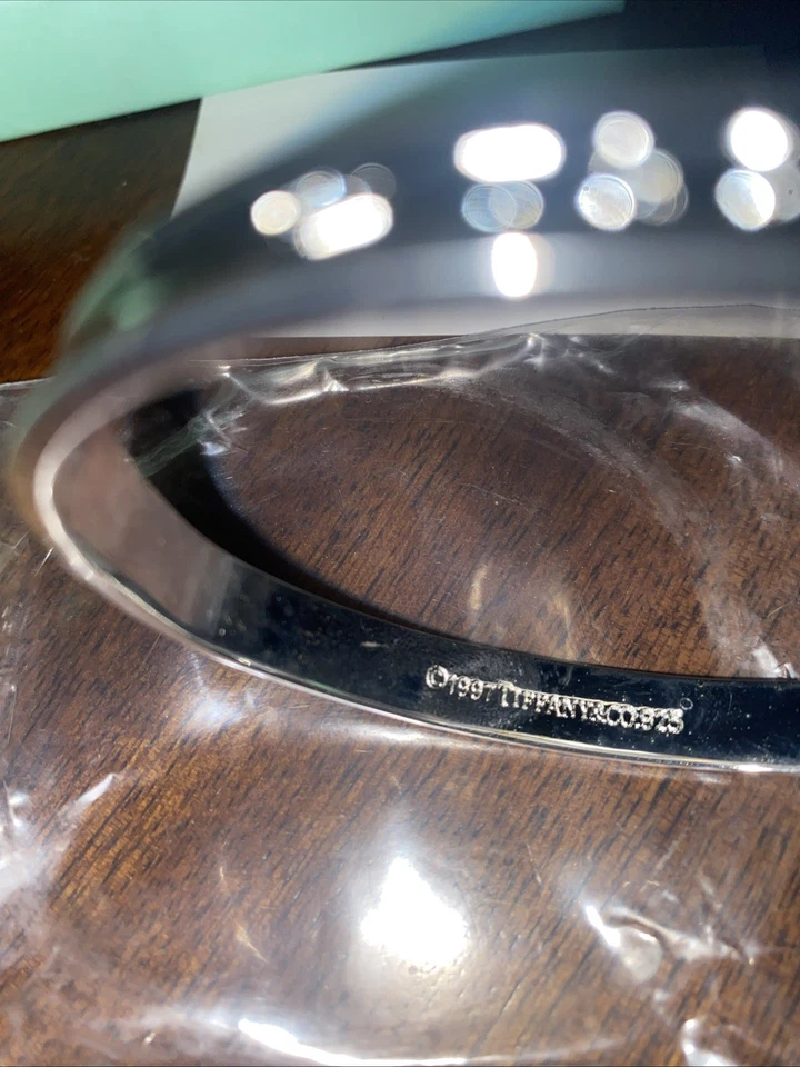 TIFFANY & C0  "  1837 Collection "  sterling silver bracelet - Image 2 of 4