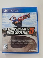 Tony Hawk's Pro Skater 5 PS4 PlayStation 4 Activision Complete w/ Case