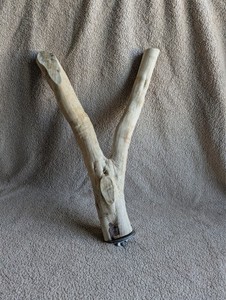 Bird or Parrot Perch Wood with fastener. 14in Large Used