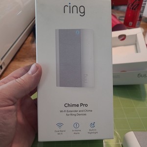 Ring Chime Pro 2nd Gen WiFi Extender, Nightlight & Chime OPEN BOX