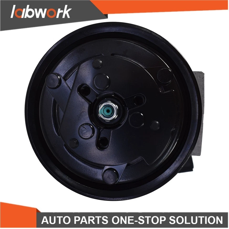 Compresor de aire acondicionado Labwork con embrague 1996-2002 para Dodge Ram 1500 5,9 L CO 4785C Foto 2 de 4