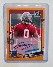 2023 Panini Donruss YAYA DIABY Rated Rookie RC Auto Orange #394 TB Bucaneers