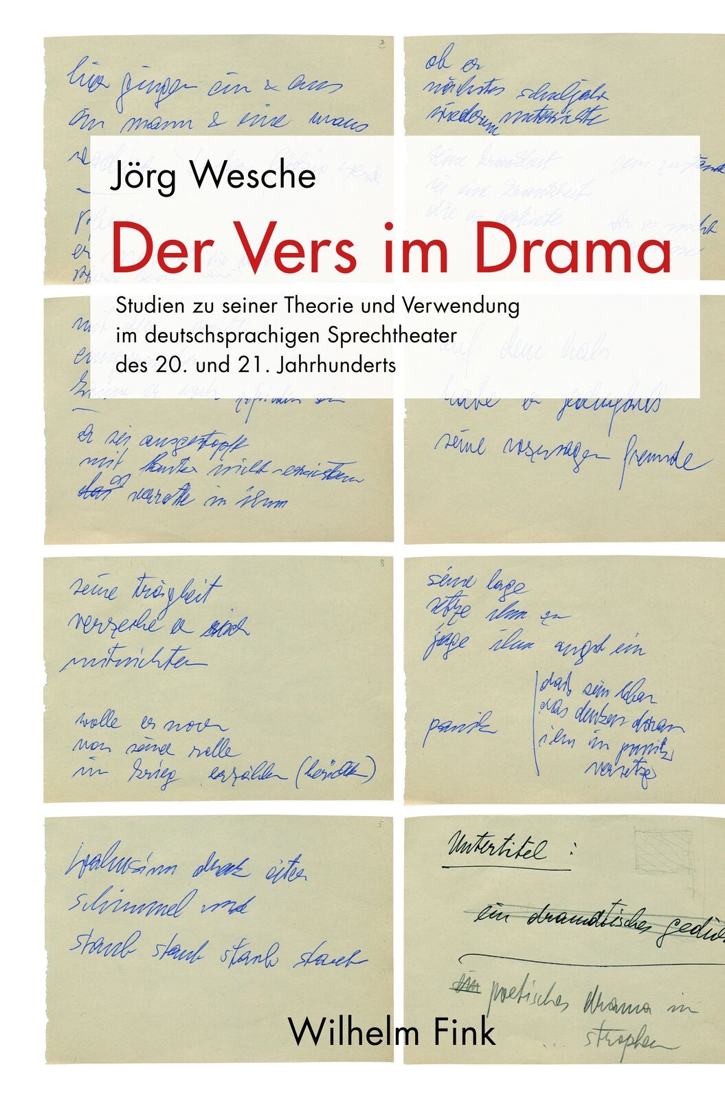 Thumbnail - Jörg Wesche / Der Vers Drama