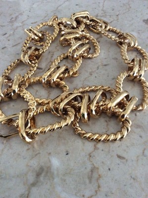 designer chain belt