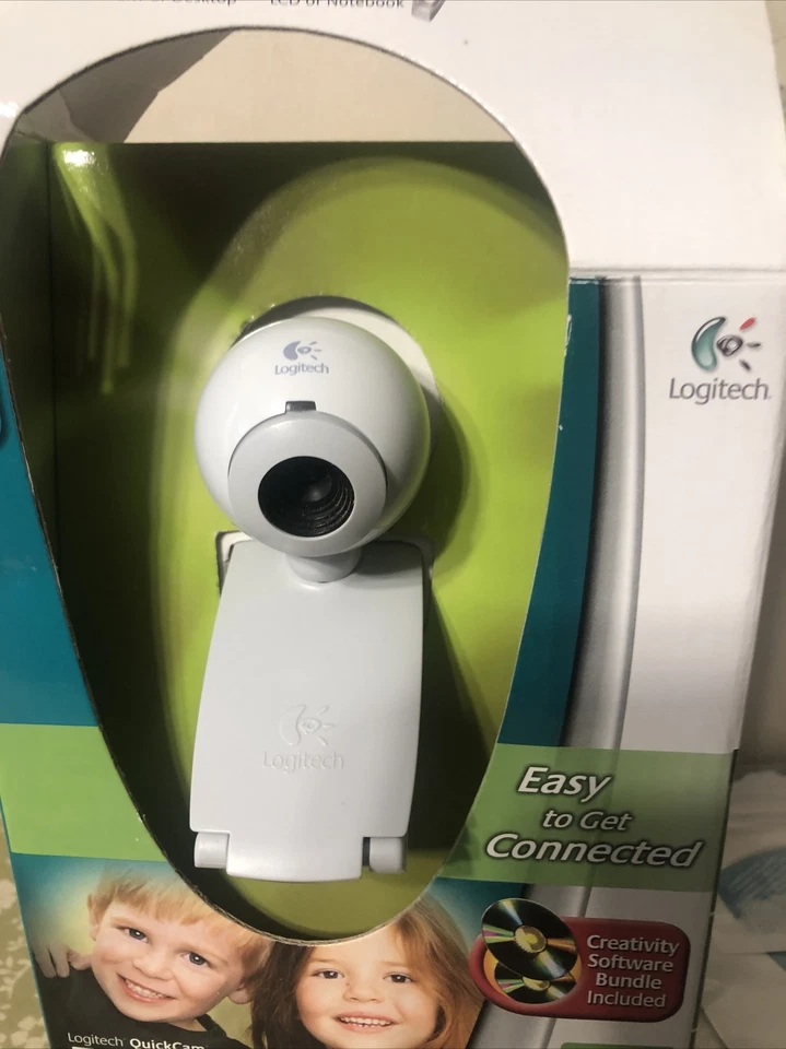 Logitech QuickCam Express Web Camera Webcam USB. Slightly Used  - Image 2 of 3