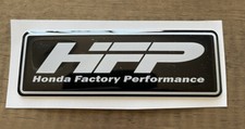 For Honda Factory Performance Hfp Emblem Badge Accord Civic S2000 White