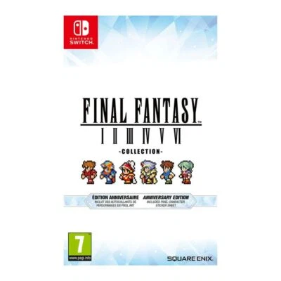 Final Fantasy I-VI Collection Anniversary Edition Switch BRAND NEW AND SEALED