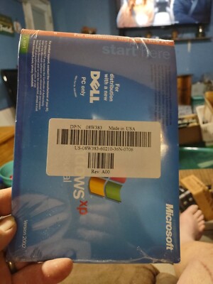 NEW Microsoft Windows XP Professional 2002 CD Reinstall Disk Service Pack 1A