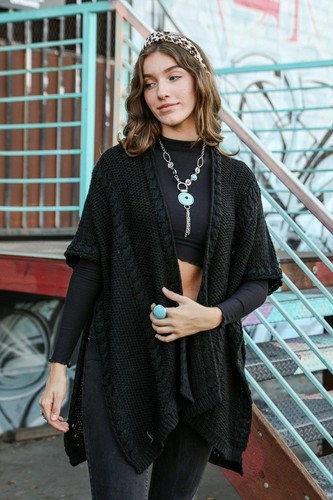Braided Garter Kurt Ruana Kimono 