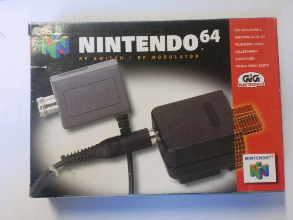 NINTENDO 64 - RF SWITCH / RF MODULAR, foto 1 di 2