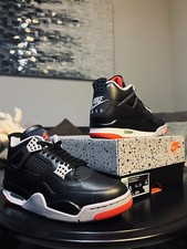 Nike Air Jordan 4 Retro Bred Reimagined : 8 US - 41 EU 100 % Legit + OG box
