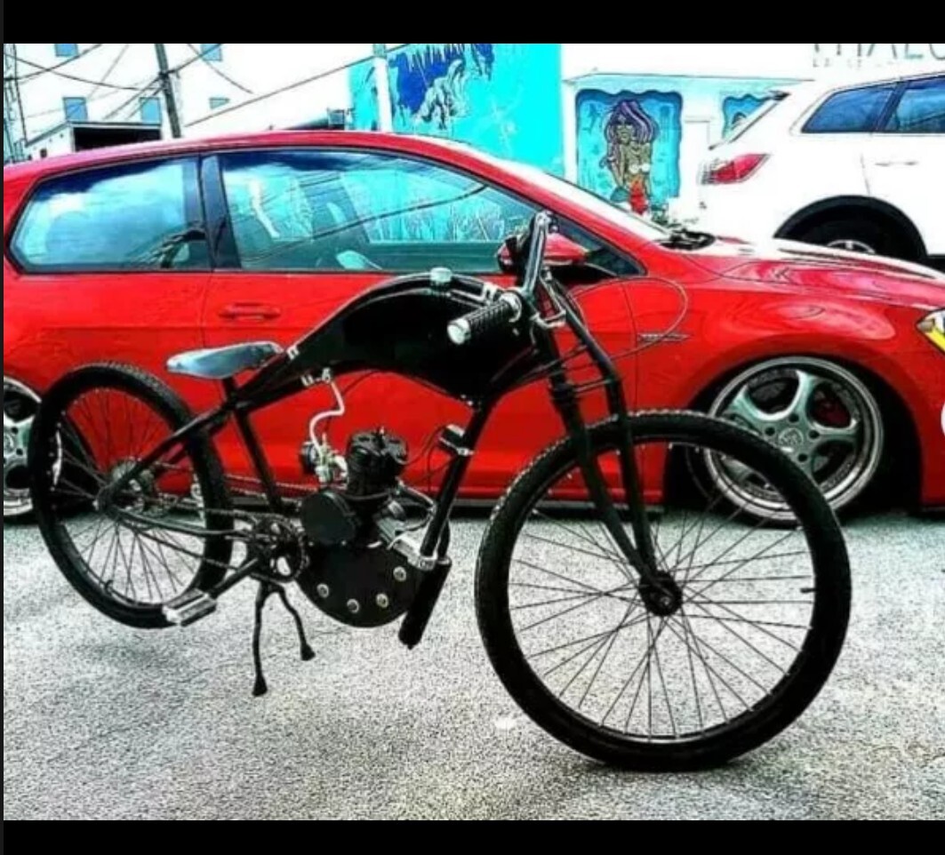 Custom Cruiser motorized Bike Board Track Racer Loop *Frame