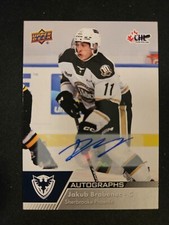 22-23 CHL Jakub Brabenec Rookie Autographed 🚨🚨🚨 Vegas Golden Knights 
