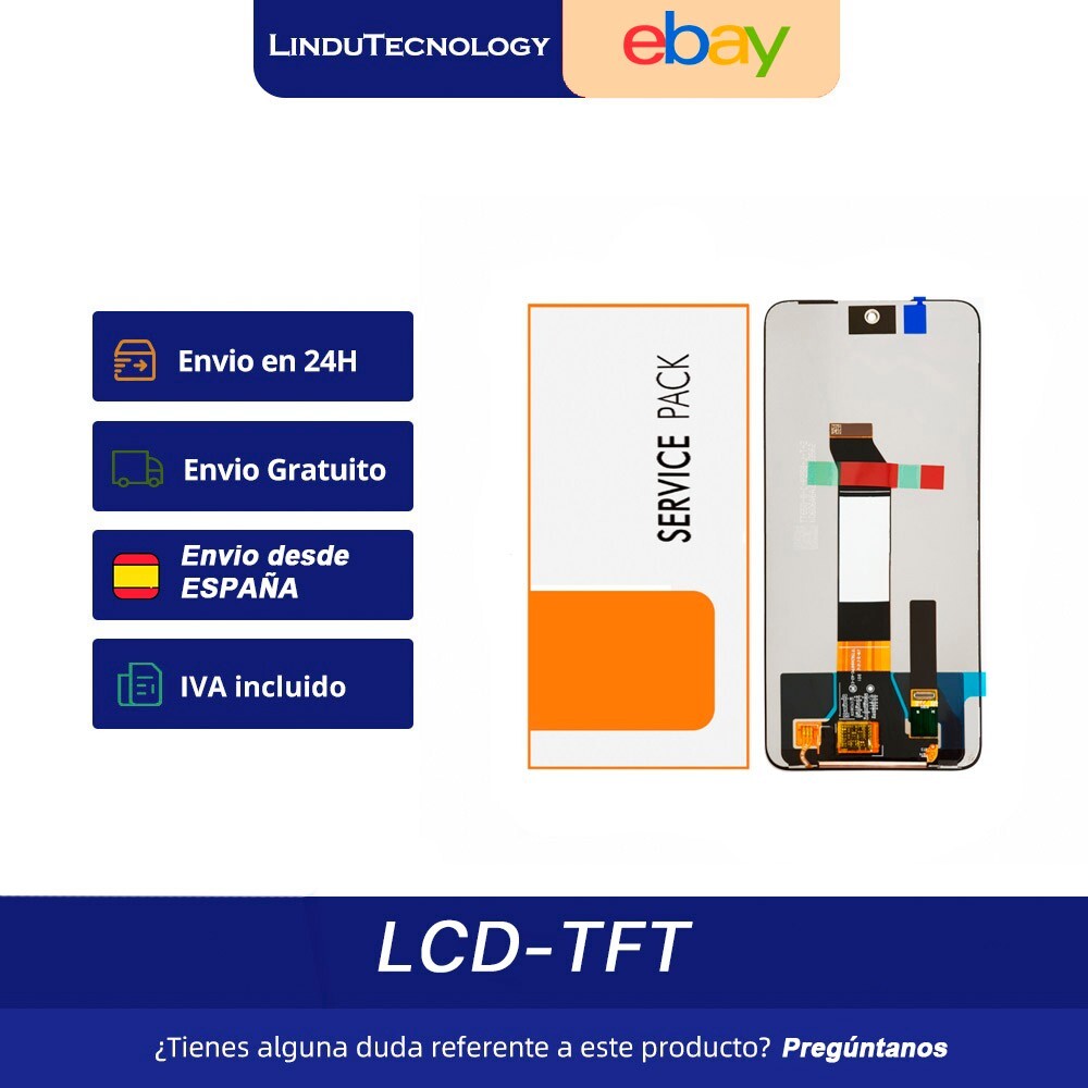 Pantalla Digitalizador+LCD Redmi Note 10 5G, M3 Pro 5G, Original, Envio 24/48h.