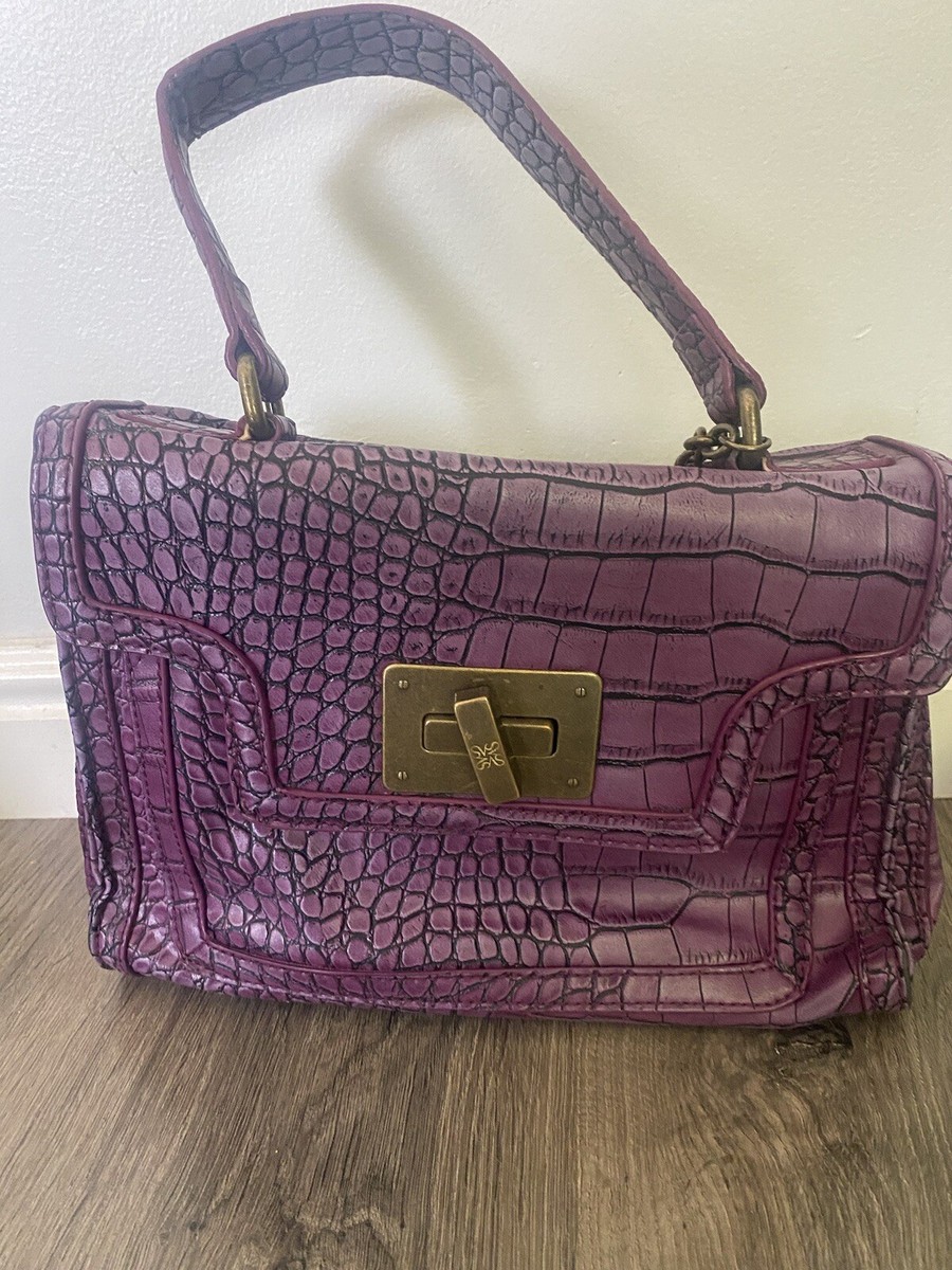 Purple Vera Wang Purses Purple Vera Wang Bags Vera Wang Silver