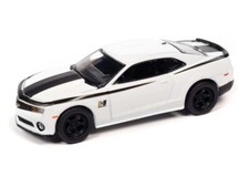 2010 Chevrolet Camaro Hurst Edition White 1:64 Scale Model - Auto World AW64382A
