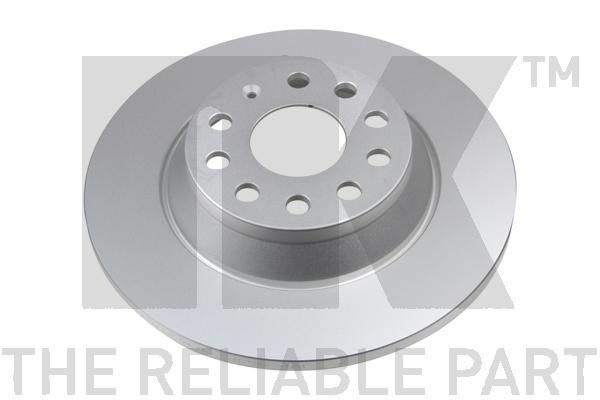 2X NK 3147160 Bremsscheibe FüR Audi Seat Skoda VW-image