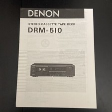 DENON DRM-510 DRM510 Service Manual ORIGINAL
