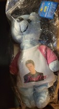 NSYNC Justin Timberlake Rare Bear Pop Star Bean Bag Bears 2000, Limited Edition 