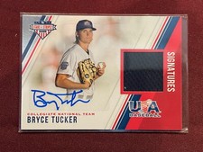 2018 Panini Stars and Stripes Relic Auto Bryce Tucker /299
