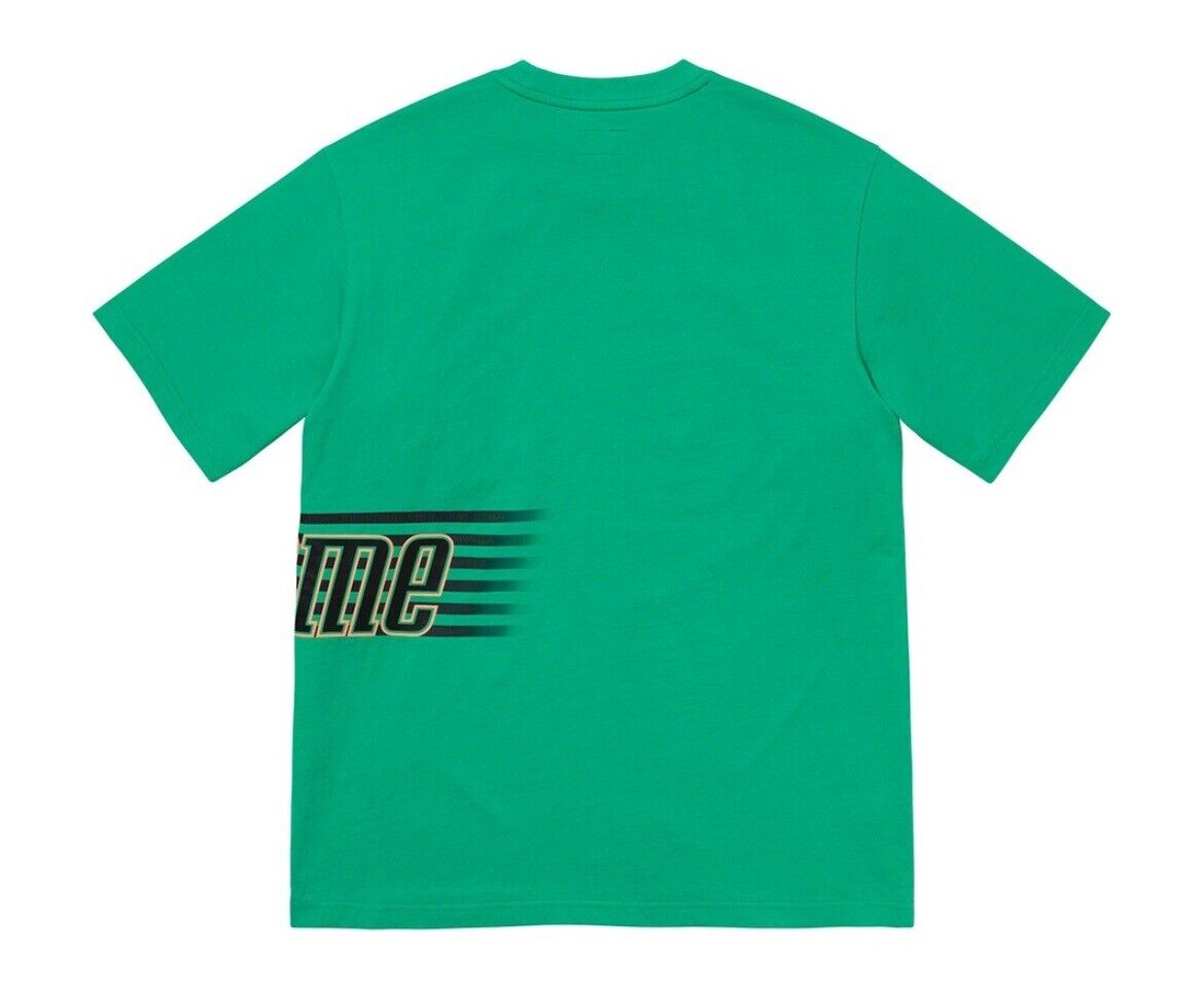 Supreme Side Logo S/S Top Green Tee Brand New Size Large | eBay Supreme Side Logo S/S Top Green Tee Brand New Size Large | eBay