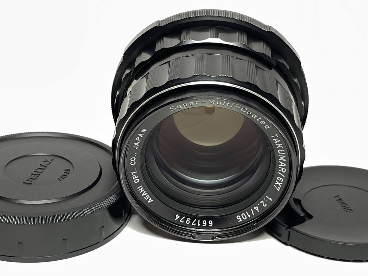 PENTAX 67 105mm SMC TAKUMAR 105mm f2.4 PENTAX 67 105MM F2.4 lens