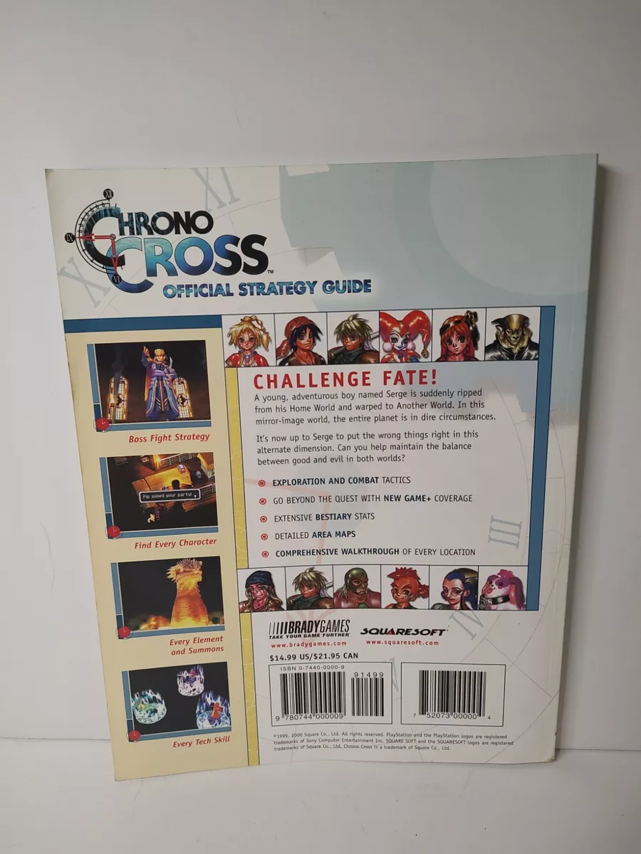 Chrono Cross Official Strategy Guide by BradyGames Staff (2000