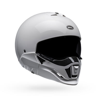【XL】BELL BROOZER DUPLET GROSS WHITE Bell Broozer Motorcycle Helmet Duplet Gloss White XXLarge | eBay