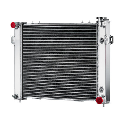 4 Rows Aluminum Radiator For 1993-1997 95 96 Jeep Grand Cherokee 5.2L V8 GAS AT