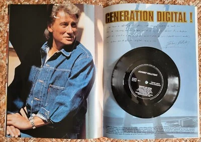 Johnny Hallyday Programme Tour Bercy 1992 AVEC Disque SOUPPLE, Rare...TTBE - Photo 1/4