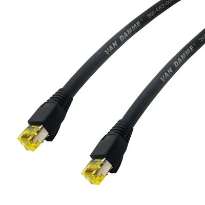 Van Damme CAT6a, CAT5e TourCat Flexible Network Data Lead. Screened Cable. DANTE