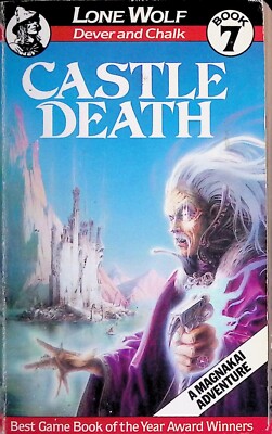 Dever - Lone Wolf 7 - Castle Death - 1./1. Edition - SIGNED! - B/B/B