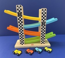 Top Bright 10096841 Wooden Race Ramp W/4cars