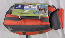 Top Paw Life Jacket Small NWT orange