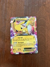 Pokemon TCG Pikachu EX XY84 XY Holo Promo Basic LP on eBay