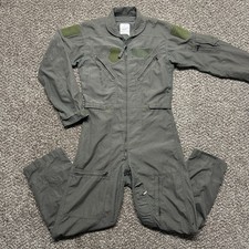 CWU 27/p Flyers Coveralls Flight Suit Size 34 Regular Tan Type I Class 1