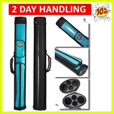 Elegant 2x2 Hard Pool Cue Case with Adjustable Strap - Protect Your Cues