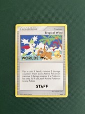2009 Pokemon Tropical Wind Promo Card #DP48 World Championships - STAFF on eBay