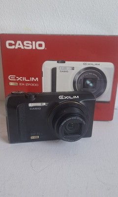 Casio Exilim EX-ZR300 16.1MP Digitalkamera Kompakt Schwarz mit OVP Top