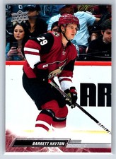 2022 Upper Deck #9 Barrett Hayton Arizona Coyotes