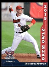 2015 Grandstand Orem Owlz HUTTON MOYER RC ATHLETICS A'S RANCHO SANTA FE CA