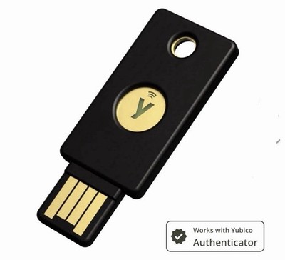 Yubico YubiKey 5 NFC Two-Factor Authentication USB Security Key USB A (29 COUNT)