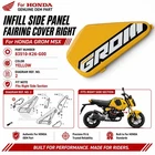 Infill Side Panel Fairing Cover Right Yellow For Honda New Grom Msx 2021-2024