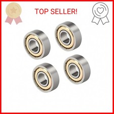 608 ZZ Ball Bearings, Skate Bearings Double Shielded Miniature Ball Bearings for