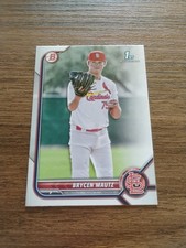 2022 Bowman Draft 1st Bowman Paper Brycen Mautz #BD-124 St. Louis Cardinals