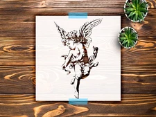 Little Angel Stencil StencilAir Reusable Plastic Wall Art DIY Craft Supplies