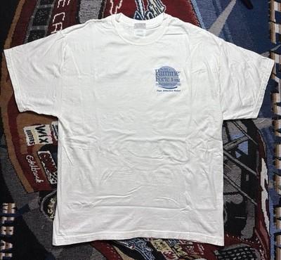Vintage Pamine Forte Shirt RX Medication Mens XL Promo Hanes Y2K