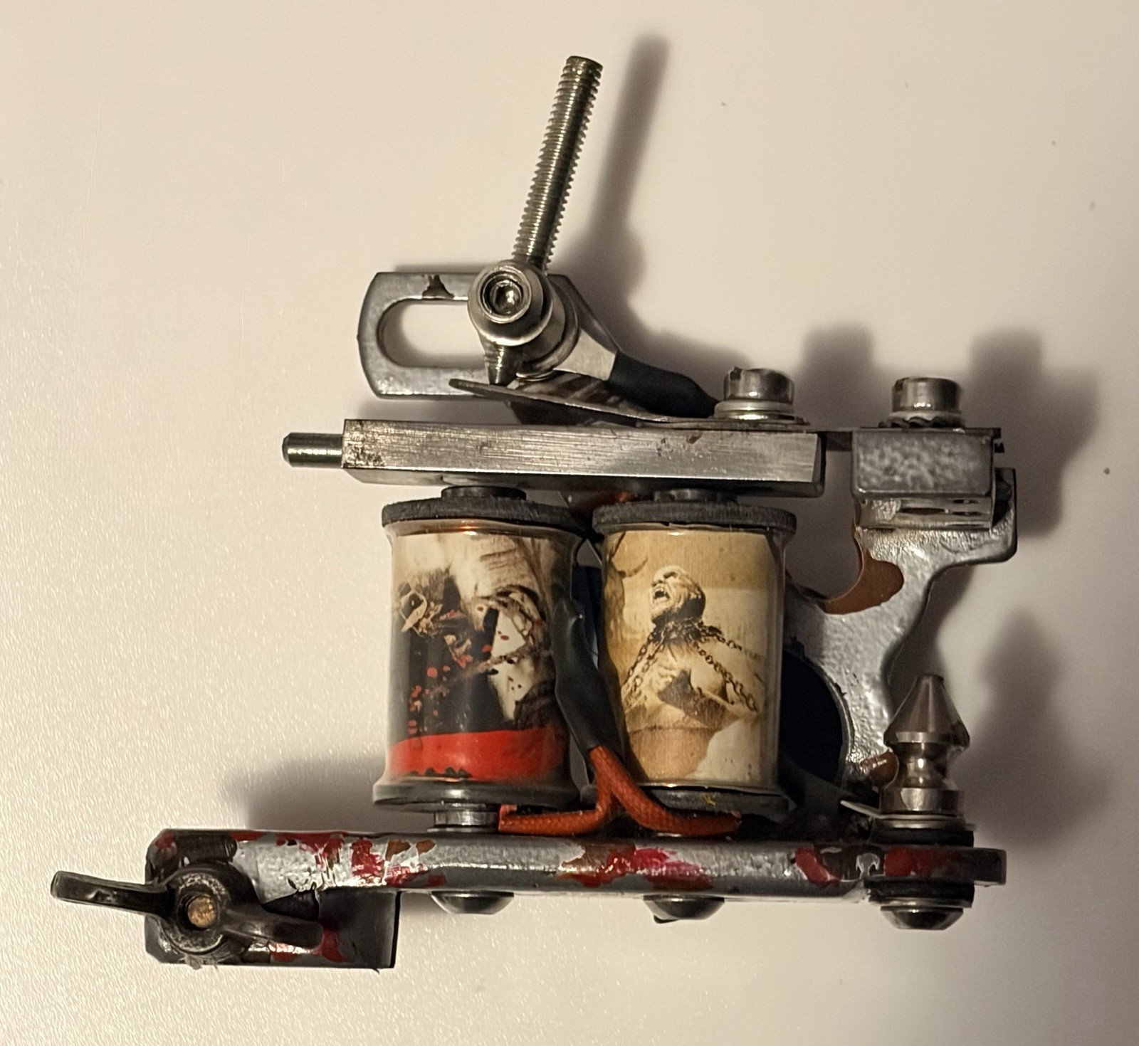 Medieval Ir☠︎︎ns® Tattoo Coil Machine Liner PAUL DRUM “This Is Sparta” 1 Of 1 - second product detail image